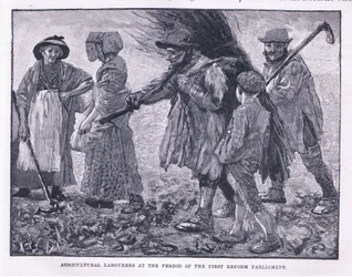 Agricultural labourers at the period of the first reform of Parliament