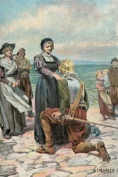 Illustration for Westward Ho! By Charles Kingsley