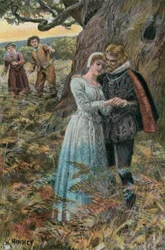 Illustration for Westward Ho! By Charles Kingsley