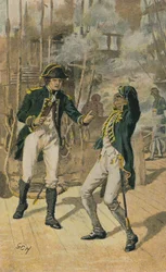 Nelson at the Battle of the Nile
