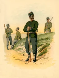The 3rd Gorkhas, 1890