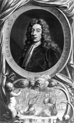 George Byng, 1st Viscount Torrington, engraved by Jacobus Houbraken, 1747