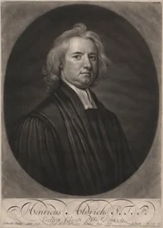 Henricus Aldrich, engraved by John Smith, 1696