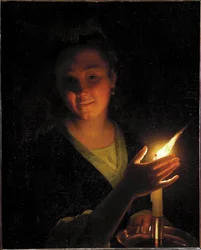Woman with a Light