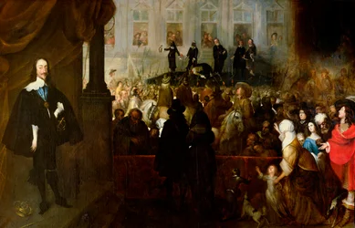 Execution of Charles I (1600-49) at Whitehall, January 30th, 1649