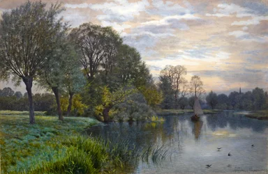 The River Great Ouse at Sunset