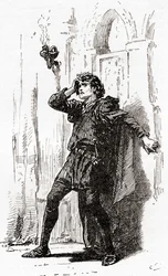 A scene from William Shakespeare