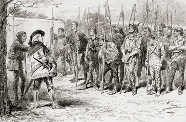 A scene from William Shakespeare