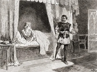 A scene from William Shakespeare