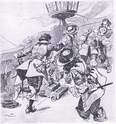 The death of Von Tromp 31st July 1653