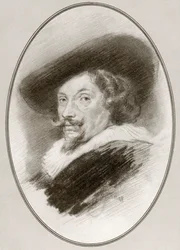 Sir Peter Paul Rubens, from Living Biographies of Great Painters