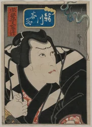 Kinugawa Tanizo in A Mirror of Brave and Loyal Wrestlers