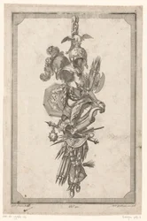 Trophy with Helmets and Armor