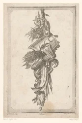 Trophy with Shield and Headgear