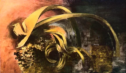 Devastation, 1941, City. Twisted Girders 1, 1941