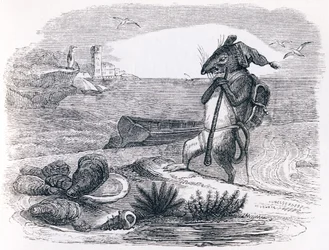 The rat and the oyster - Fables by La Fontaine