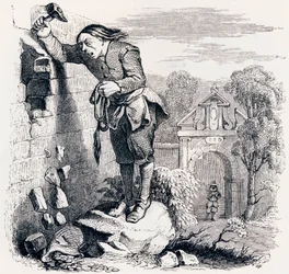 The treasure and the two men - Fables by La Fontaine