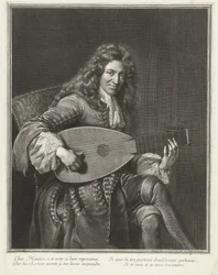 Portrait of the Composer Charles Mouton