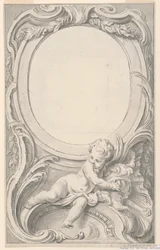 Design for Frame Surrounding the Portrait of Francis Russell, Second Earl of Bedford