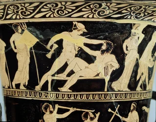 Attic Red-Figure Calyx-Crater (detail)
