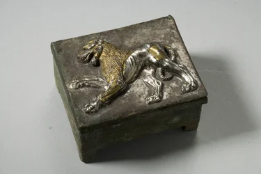 Box, Hellenistic (Parcel Gilt Silver)
