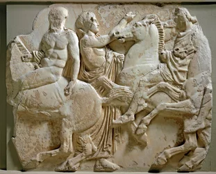 Greek Art: Horsemen Frieze of the Parthenon