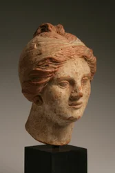 Head of a Woman, Hellenistic Period, 3rd-1st Century BC