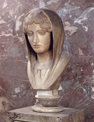 Head of a woman known as Aspasia of Miletos