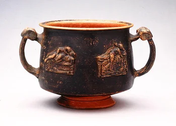 Kantharos with Relief, found at Pergamon, c.100 BC