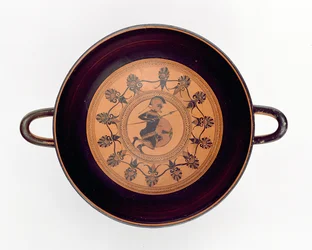 Siana Cup Depicting a Warrior, c.560 BC