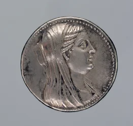 Silver Didrachma of Berenice II