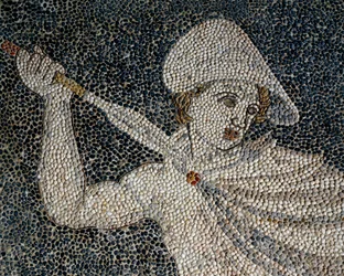 Alexander the Great and Hephaestion During Lion Hunt (detail)