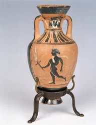 Small Panathenaic Amphora, Bulas Group, Athens