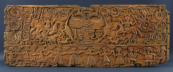 Front of a chest from Mani, Peloponnese, 17th-18th century