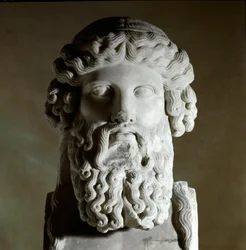 Bust of the Greek Philosopher Plato