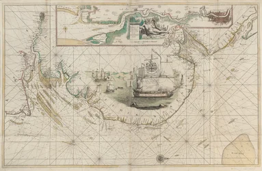 A Chart of the East Coast from Barton, Lincolnshire, to Dover, Kent