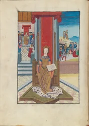 Justitia (Justice) from Margareta Philosophica