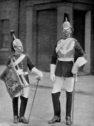 A trooper and trumpeter of the Royal Horse Guards