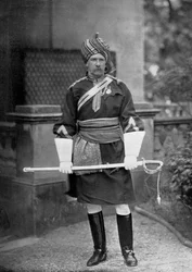 Lieutenant-Colonel GLR Richardson, commander of the 18th Bengal Lancers