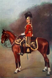 Officer of the 16th Lancers, 1900