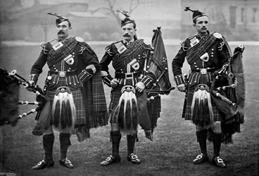 Pipers of the 1st Scots Guards