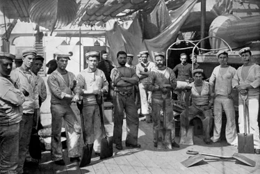 Some of the Stokers of the Battleship HMS Camperdown