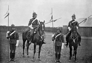 Troopers of the South Australian Cavalry, 1896