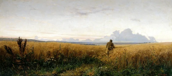 Footpath in a Rye Field