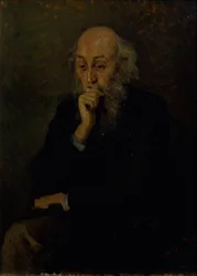 Portrait of the artist Nikolai Ge