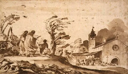 Landscape with a Funeral Procession