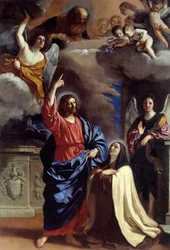 Christ Appearing to Saint Therese