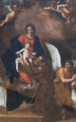 Our Lady Presents the Child to Blessed Felice da Cantalice