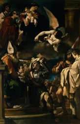 Saint William of Aquitaine Receiving the Cowl