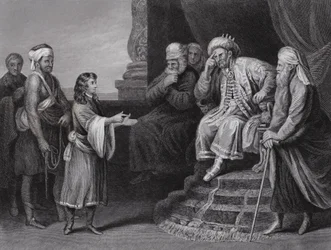 Joseph interpreting Pharaoh